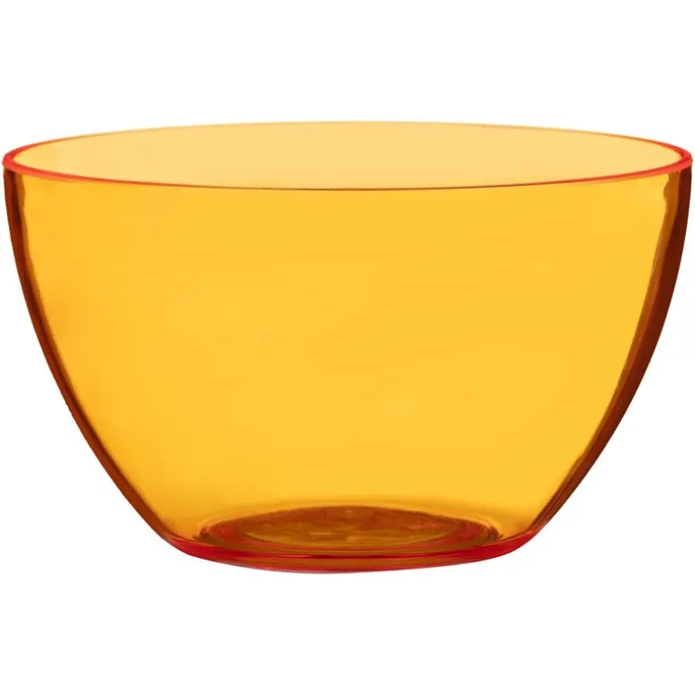 Lot de 4 bols plastiques transpa