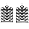 Lot de 20 cintres velours noir