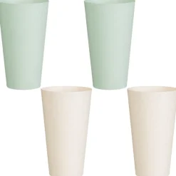 Lot de 4 gobelet plastiques