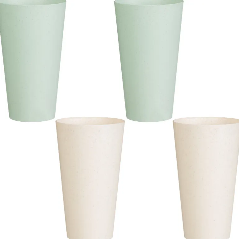 Lot de 4 gobelet plastiques