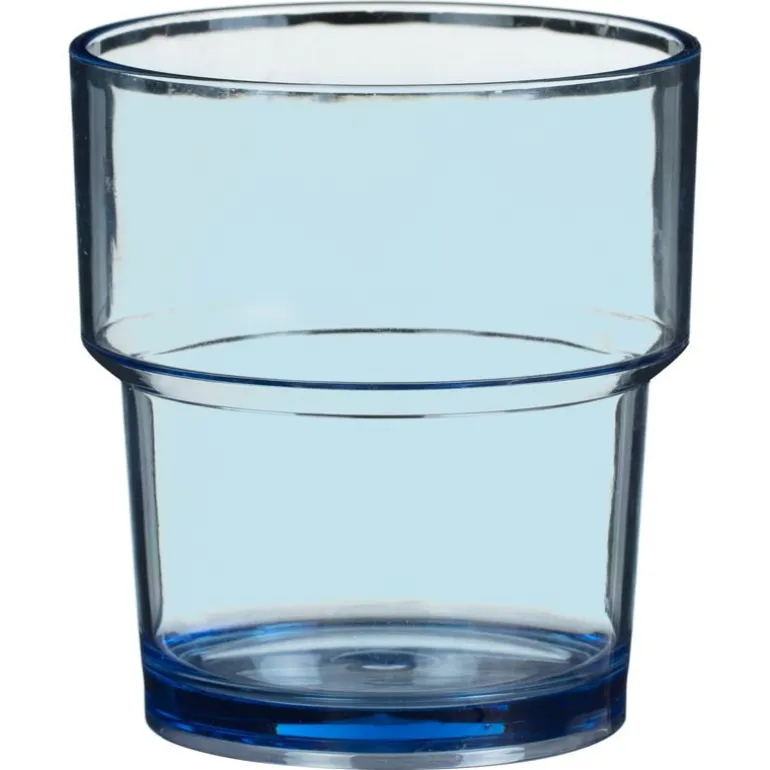 Lot de 4 gobelets transparents c