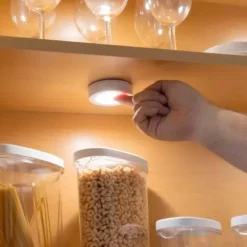 Lot de 3 lumieres led poussoir