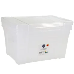 Lot x3 rangement space box 43l