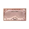 Masque yeux satin rose