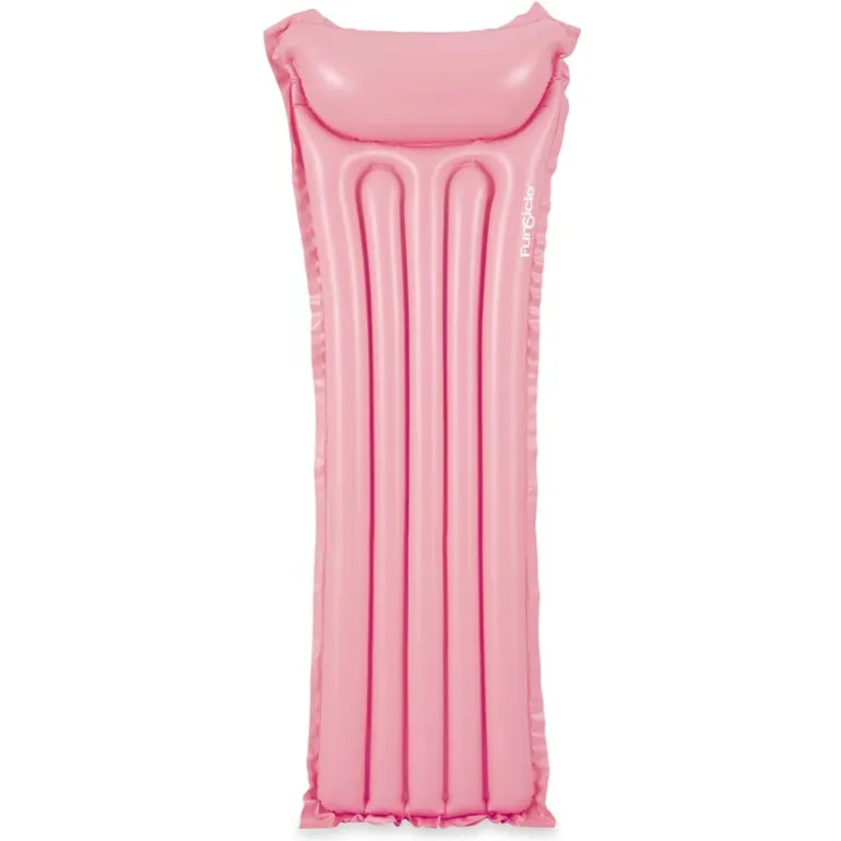 Matelas gonflable rose