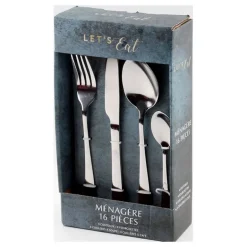 Menagere 16 pieces metal