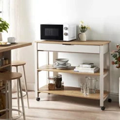 Meuble cuisine sur roulettes