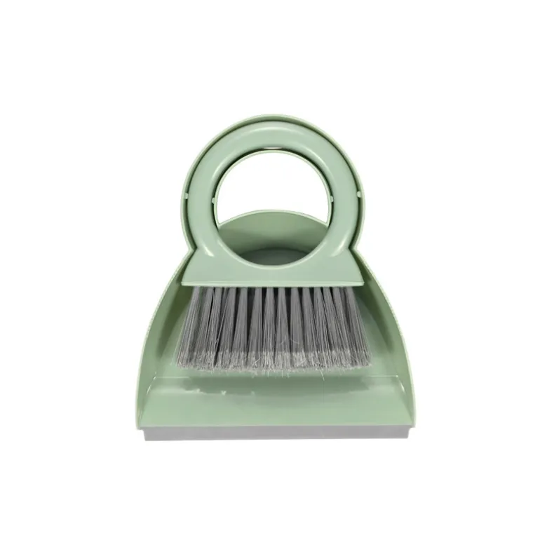 Mini pelle balayette vert sauge