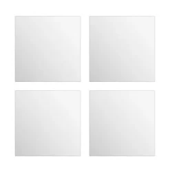 Miroir adhesif carre x4
