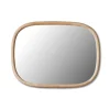 Miroir bord bois