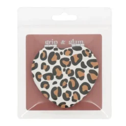 Miroir de poche leopard