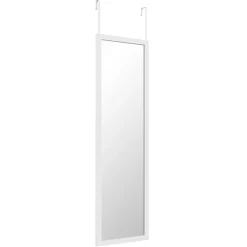 Miroir de porte blanc 30x120cm