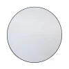 Miroir metal rond 50cm