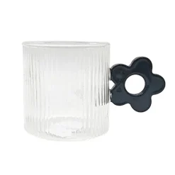 Mug strie hanse marguerite 2 ass