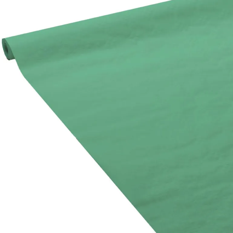 Nappe damassee 1.18x6m vert