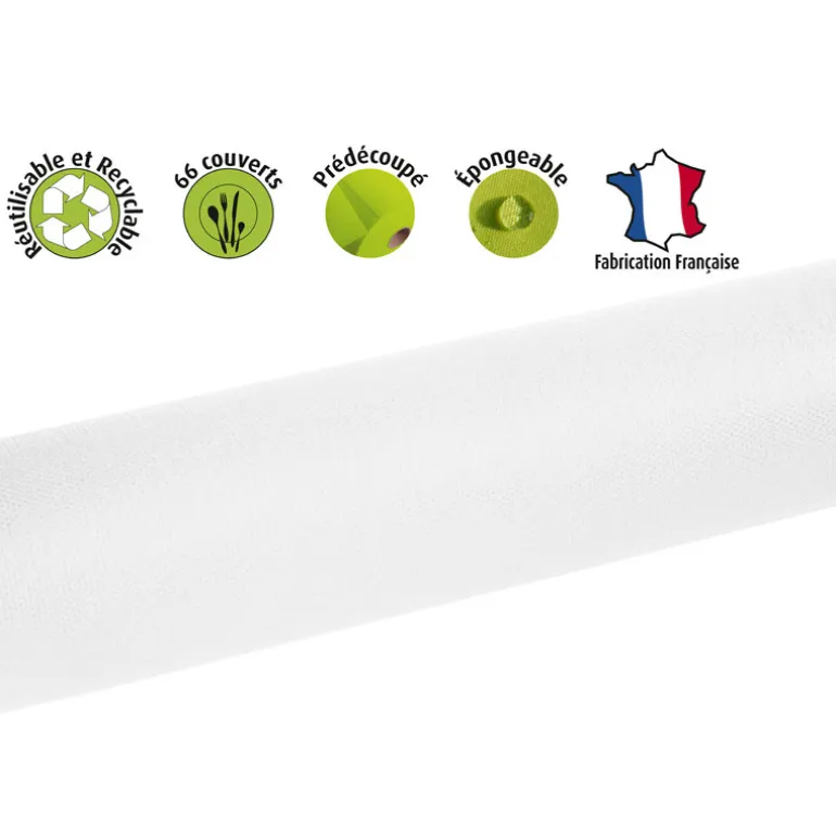 Nappe spunbond 1.2x20m blanc