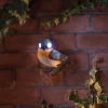 Oiseau/hibou deco murale solaire