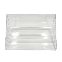 Organiseur 3 niveaux transparent