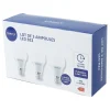 Pack 3 leds 820lm b22