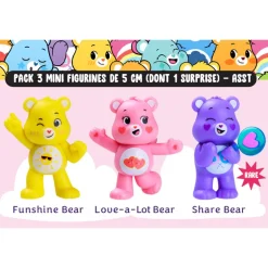 Pack x3 figurines premium bisoun