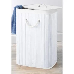 Paniere a linge bambou