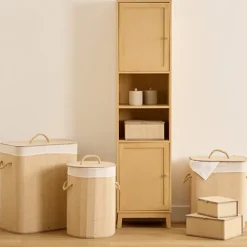 Paniere a linge 60l blanc