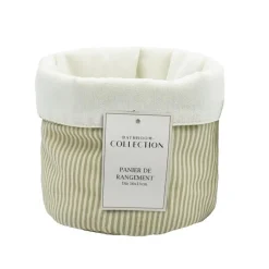 Paniere de rangement a rayures m