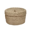 Panier rond avec couvercle s
