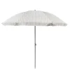 Parasol imprimes bleu-blanc 1.8m