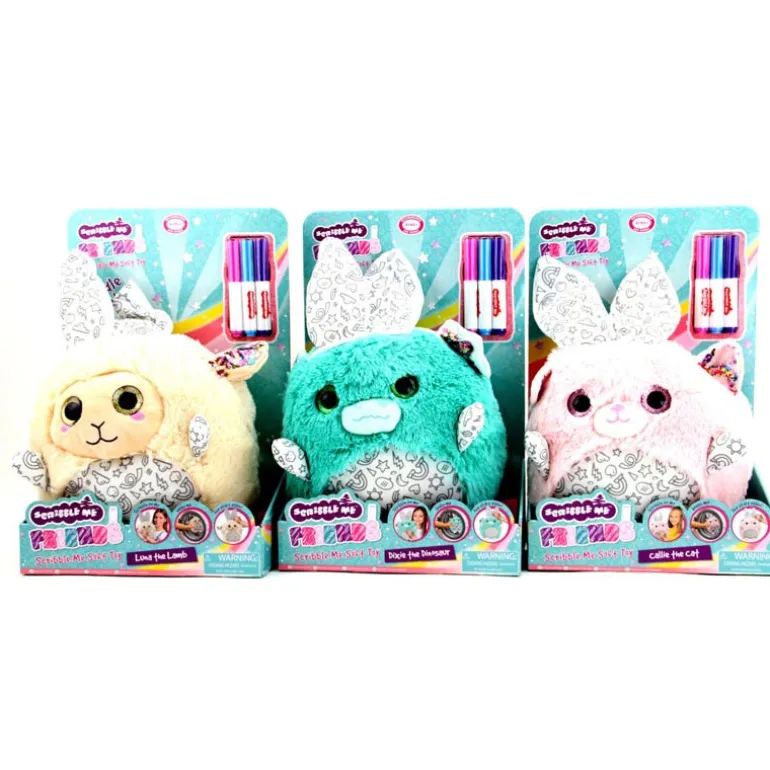 Peluche a dessiner et a caliner