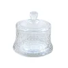 Petit bocal en verre et motif