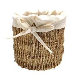 Petite paniere naturelle/ tissu