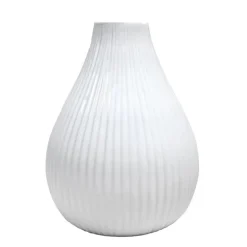 Petit vase rond strie