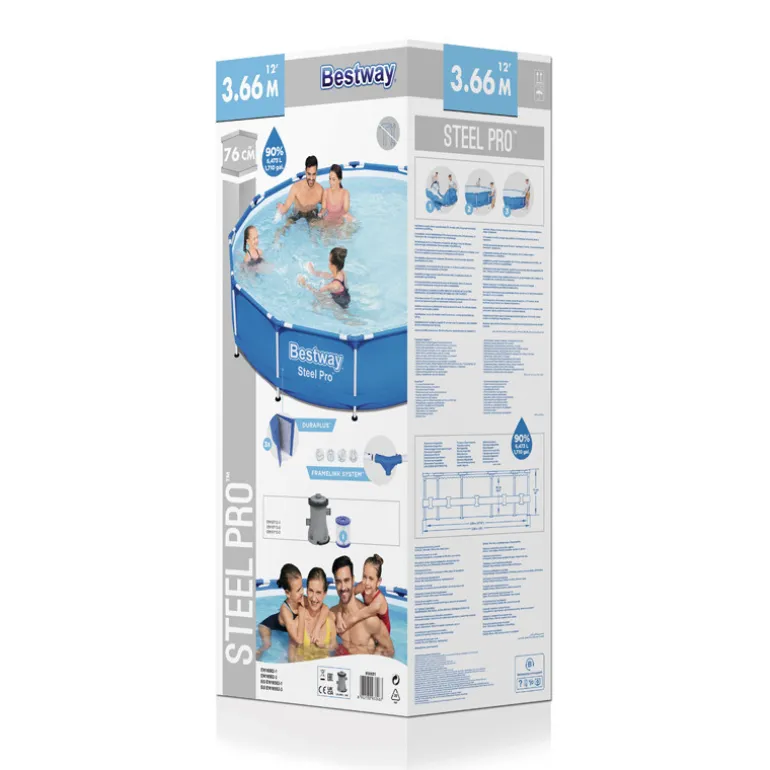 Piscine hors sol steel proA diam