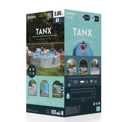 Piscine 305x61 parois acier