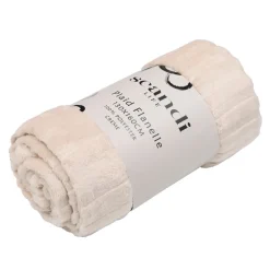 Plaid flanelle arche creme 130x1