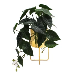 Plante artificielle pot or