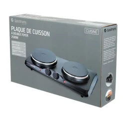 Plaque chauffante double