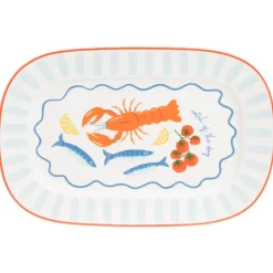 Plat de service homard sardine