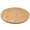 Plateau tournant bambou d40