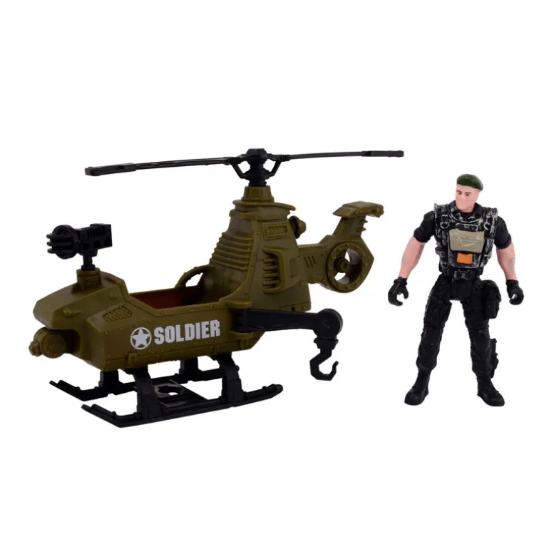 Playset militaire avec figurine