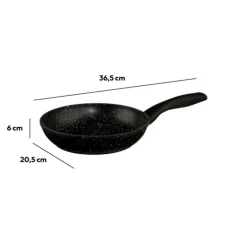 Poele 20 alu forge caractere