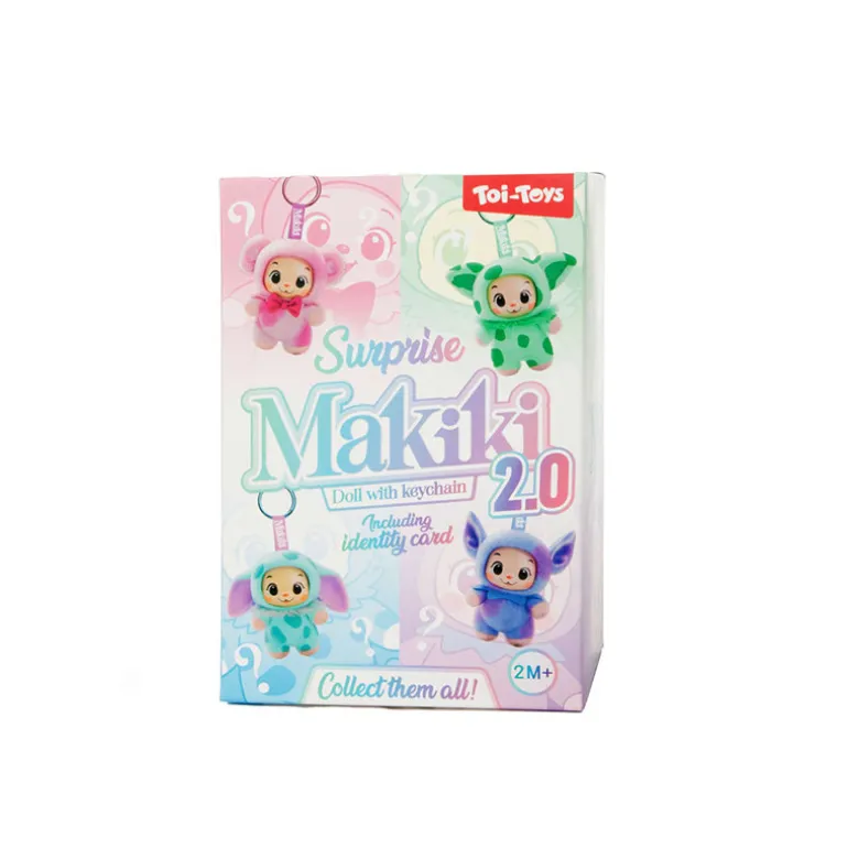 Porte cle makiki 15cm 4ass