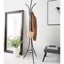 Porte manteaux metal noir