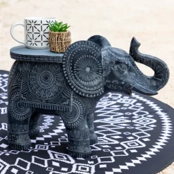 Porte plante elephant