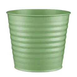 Pot decoratif en metal