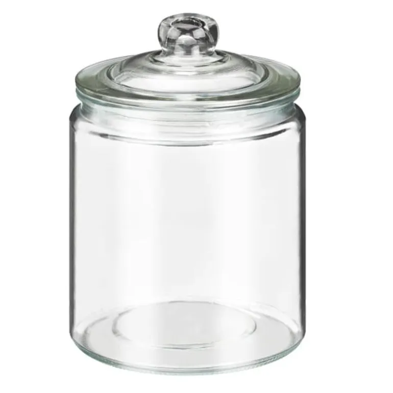 Pot en verre d12x15.5cm
