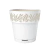 Pot gaia d15cm blanc