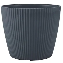 Pot plastique nervure o22.5cm