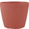 Pot plastique nervure o18cm